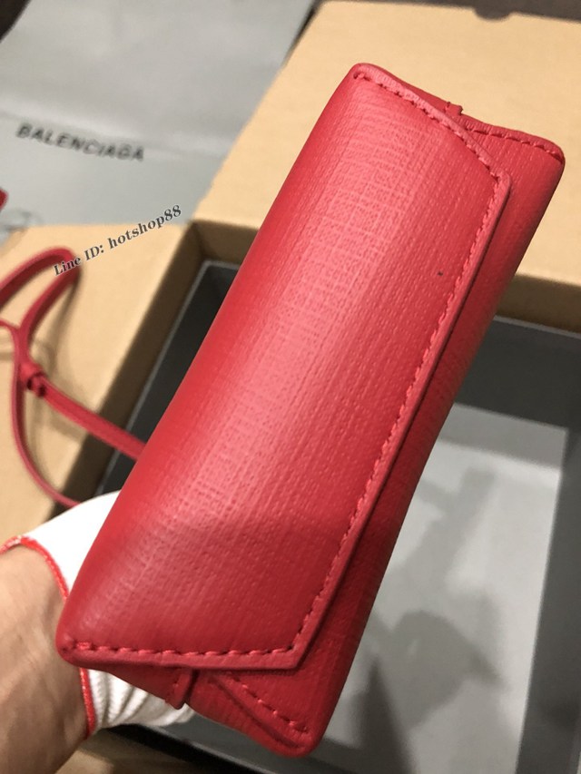 Balenciaga專櫃爆款牛皮購物袋 巴黎世家手提肩背迷你女包手機包 fyj1991